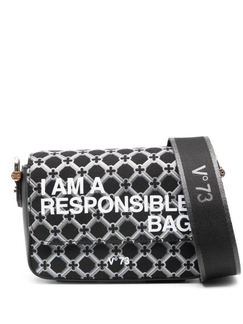 V°73 Responsibility cross body bag - Black von V°73