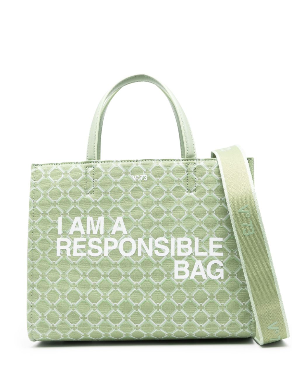 V°73 Responsibility tote bag - Green von V°73