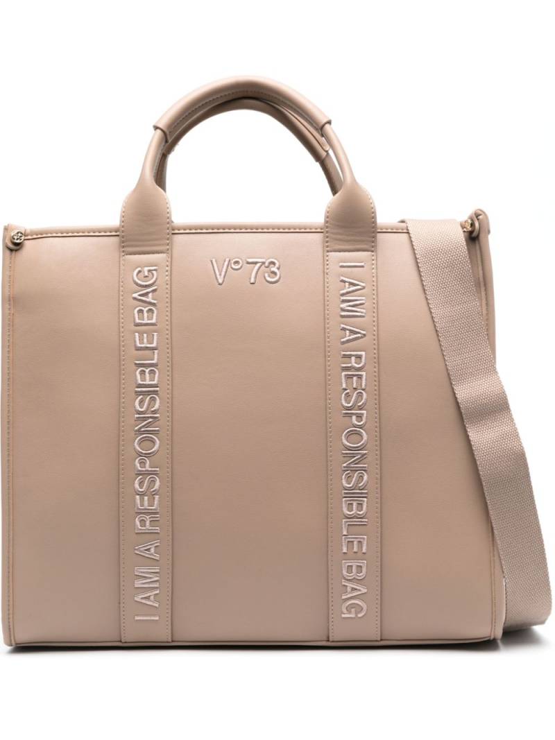 V°73 Shopping ECHO 73 tote bag - Neutrals von V°73