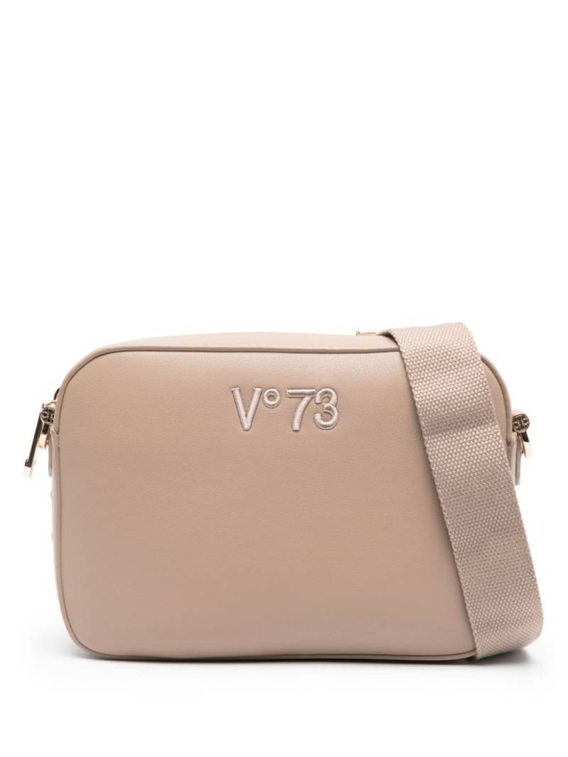 V°73 logo-embroidered cross body bag - Neutrals von V°73