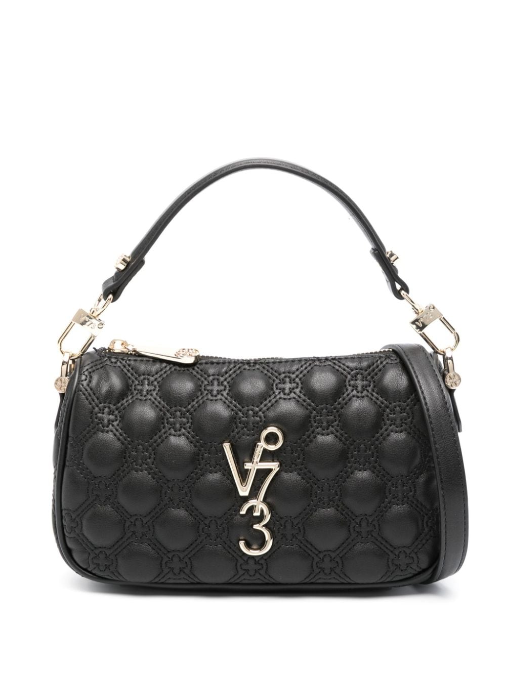 V°73 logo-lettering cross body bag - Black von V°73