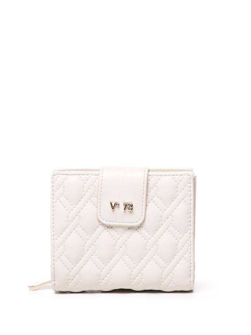 V°73 logo-lettering wallet - White von V°73