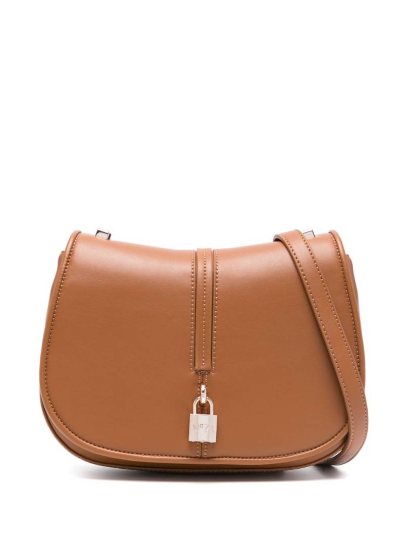 V°73 logo-padlock cross body bag - Brown von V°73