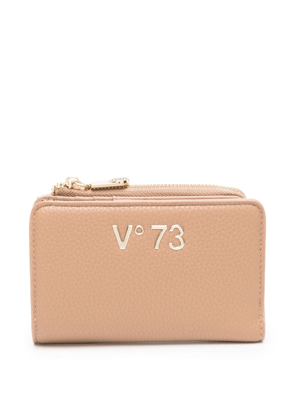 V°73 logo-plaque faux-leather wallet - Pink von V°73