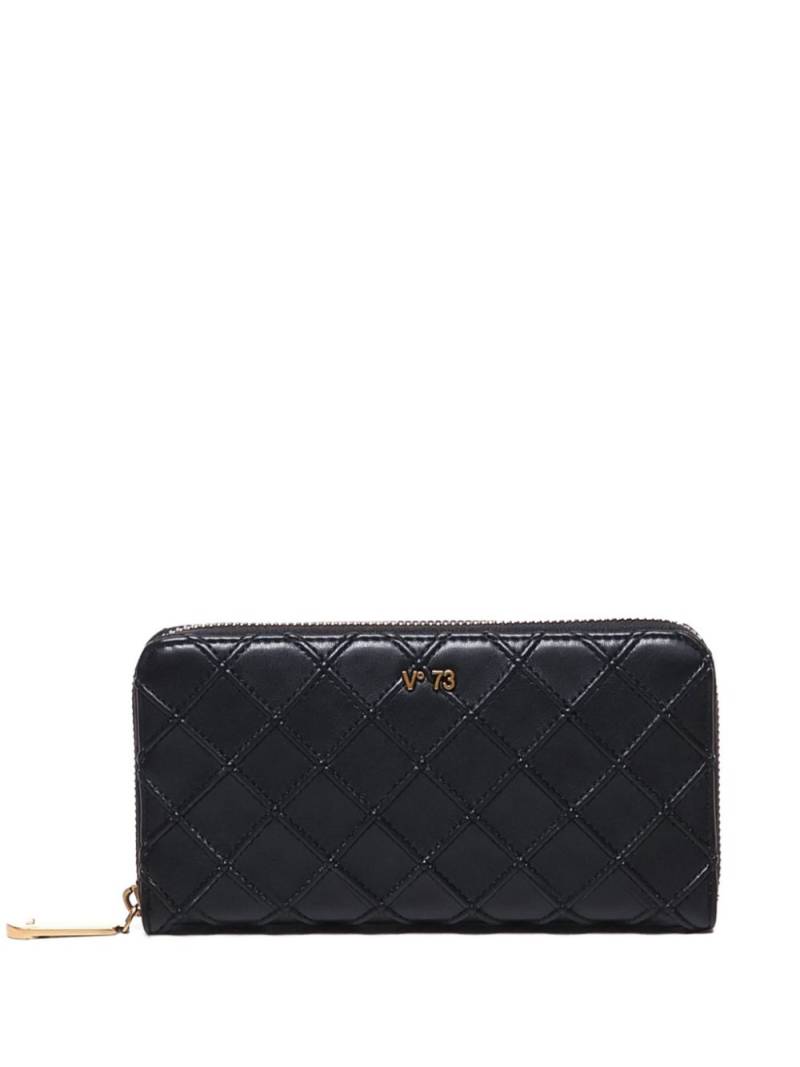 V°73 quilted wallet - Black von V°73