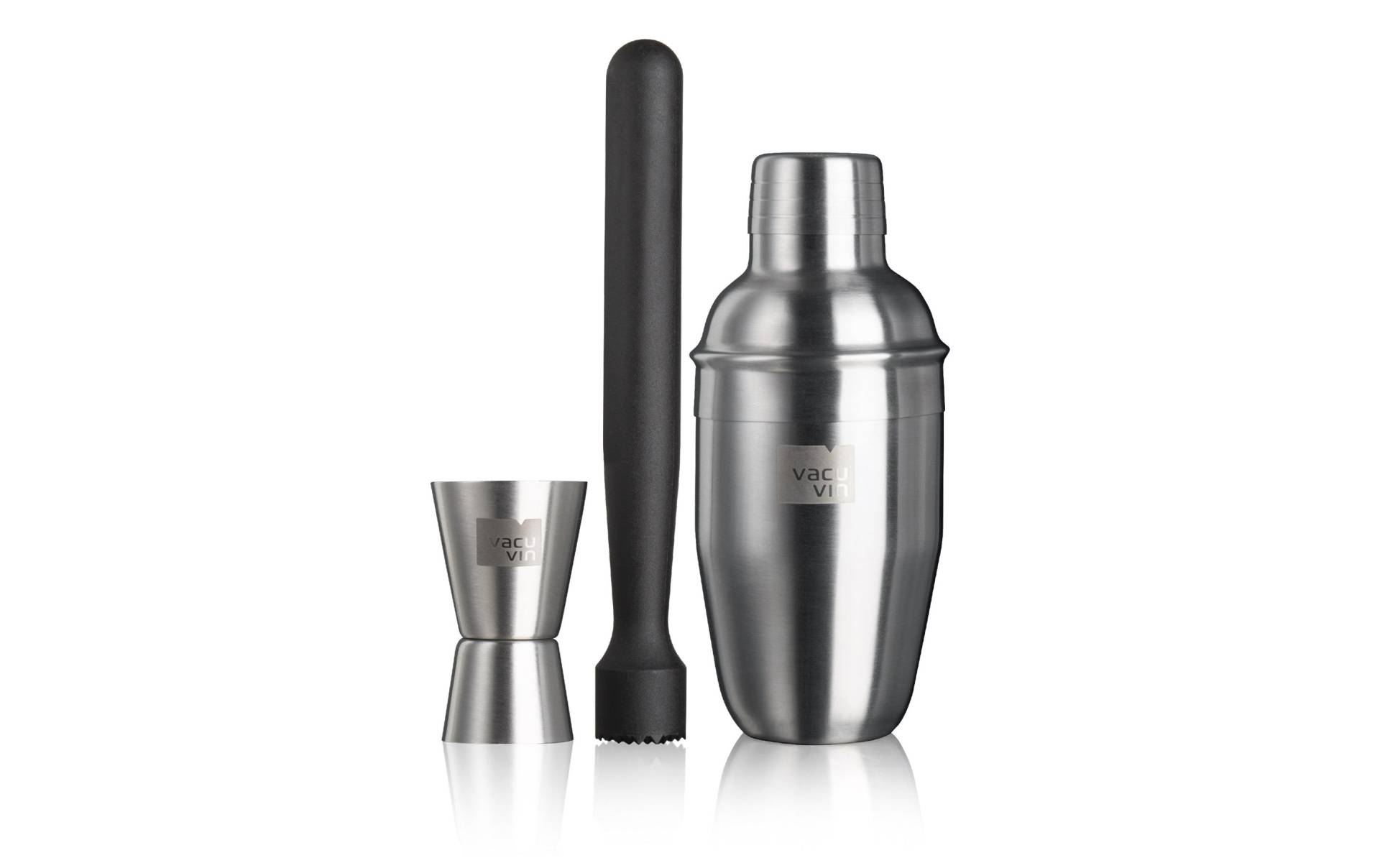 VACUVIN Cocktail Shaker »0.35 l, Silberfarben« von VACUVIN