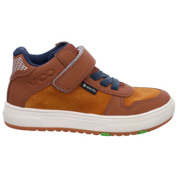 VADO - Kid's Basket Mid Elastic GTX - Freizeitschuhe Gr 28 cognac von VADO