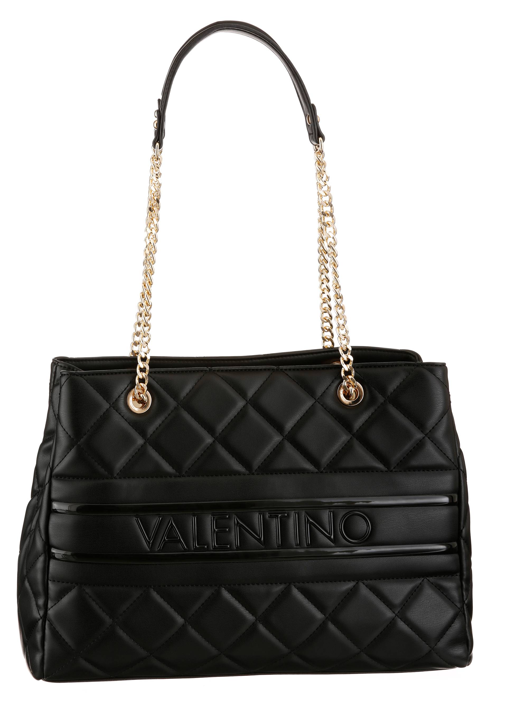 VALENTINO BAGS Shopper »ADA«, mit goldfarbenen Kettendetails und Ziersteppung von VALENTINO BAGS