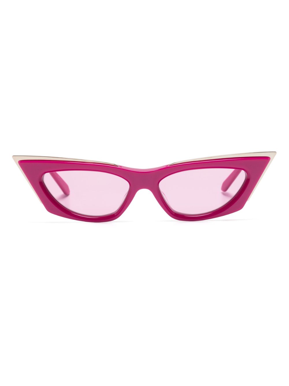 VALENTINO GARAVANI EYEWEAR V-Goldcut I cat-eye sunglasses - Pink von VALENTINO GARAVANI EYEWEAR