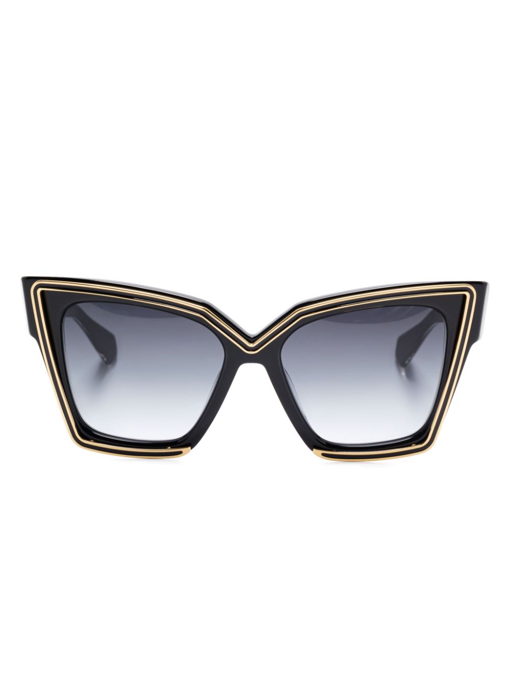 VALENTINO GARAVANI EYEWEAR V-Grace sunglasses - Black von VALENTINO GARAVANI EYEWEAR