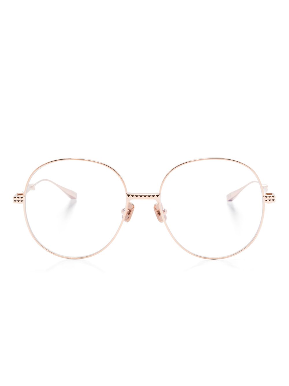 VALENTINO GARAVANI EYEWEAR V-Stud-III glasses - Gold von VALENTINO GARAVANI EYEWEAR