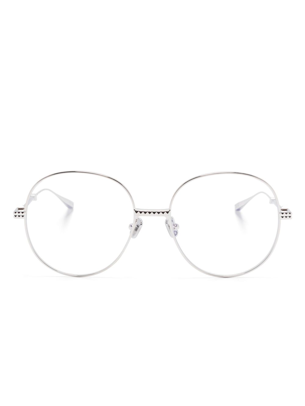 VALENTINO GARAVANI EYEWEAR V-Stud-III glasses - Silver von VALENTINO GARAVANI EYEWEAR