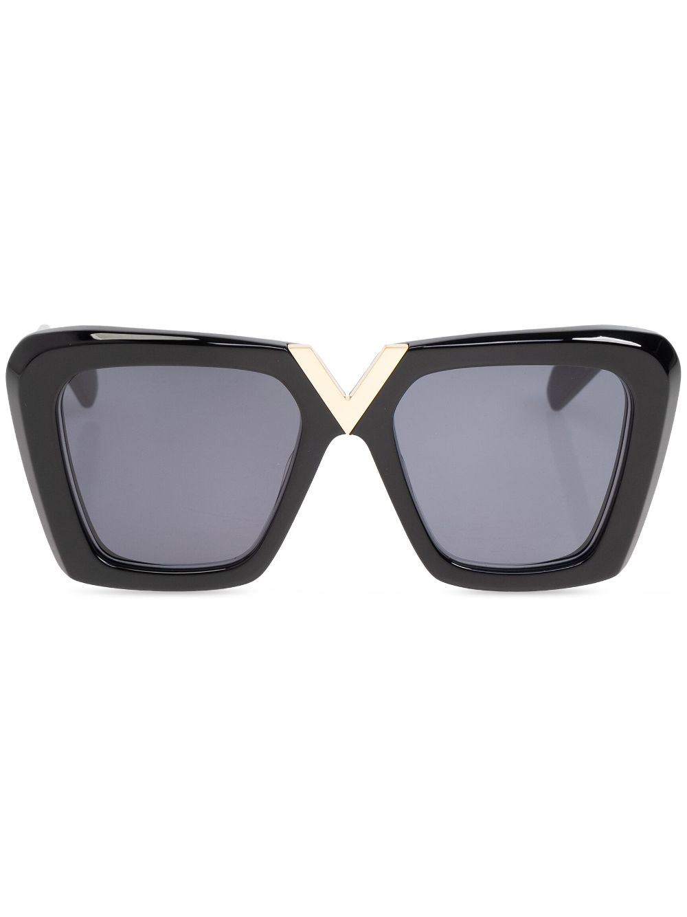 VALENTINO GARAVANI EYEWEAR VLogo Signature sunglasses - Black von VALENTINO GARAVANI EYEWEAR