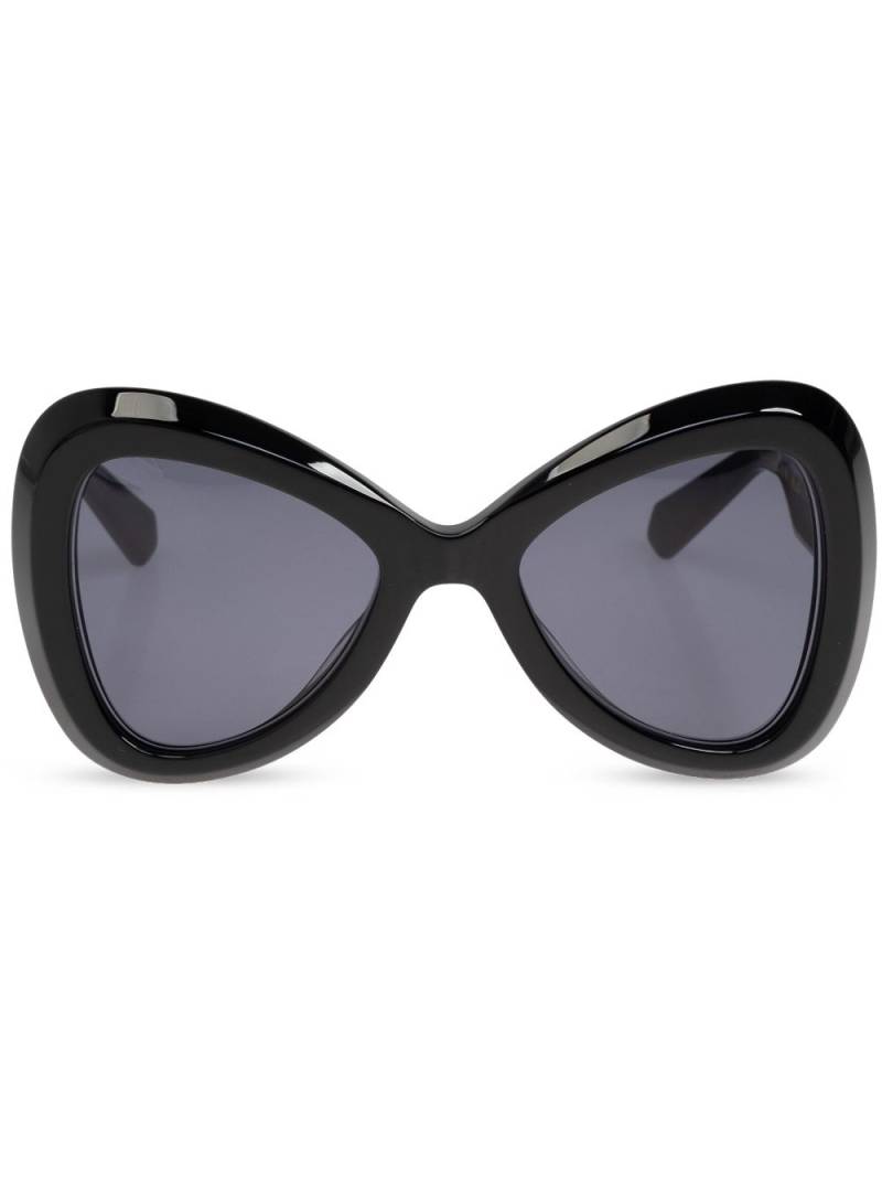 VALENTINO GARAVANI EYEWEAR VLogo Signature sunglasses - Black von VALENTINO GARAVANI EYEWEAR