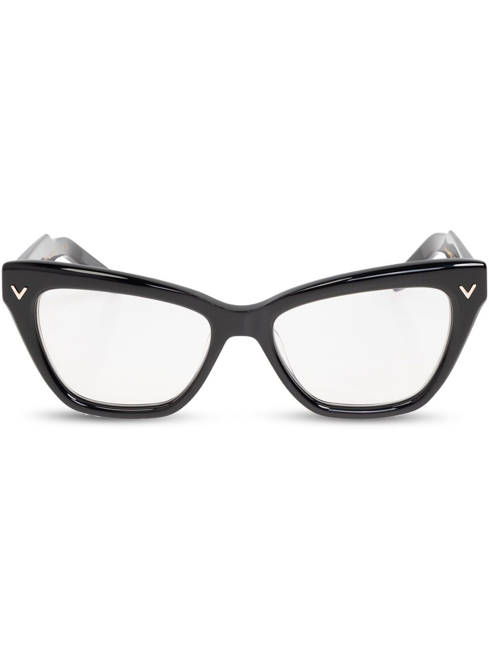 VALENTINO GARAVANI EYEWEAR cat-eye glasses - Black von VALENTINO GARAVANI EYEWEAR