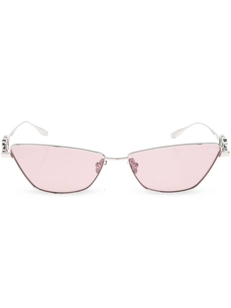 VALENTINO GARAVANI EYEWEAR cat-eye sunglasses - Silver von VALENTINO GARAVANI EYEWEAR