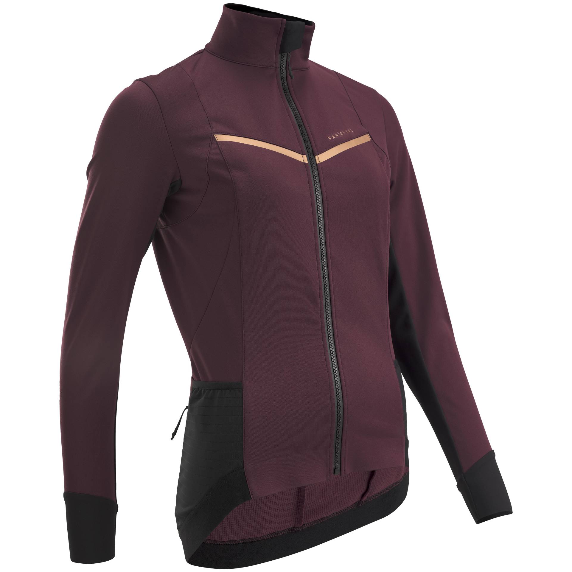 Jacke - Racer Damen Violett Bedruckt 36 von VAN RYSEL