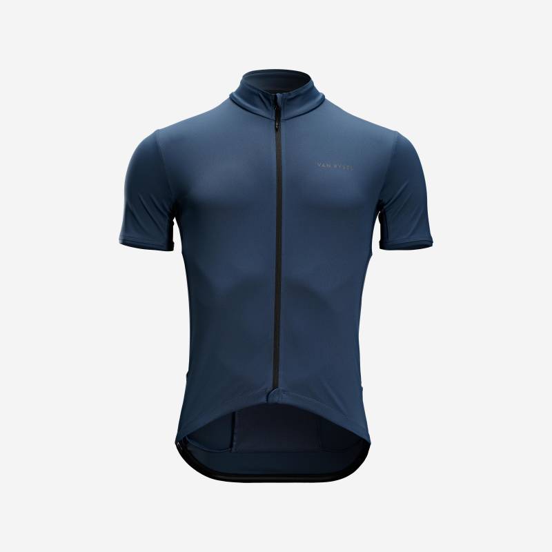 Kurzarmtrikot - Endurance Herren Mittelblau M von VAN RYSEL