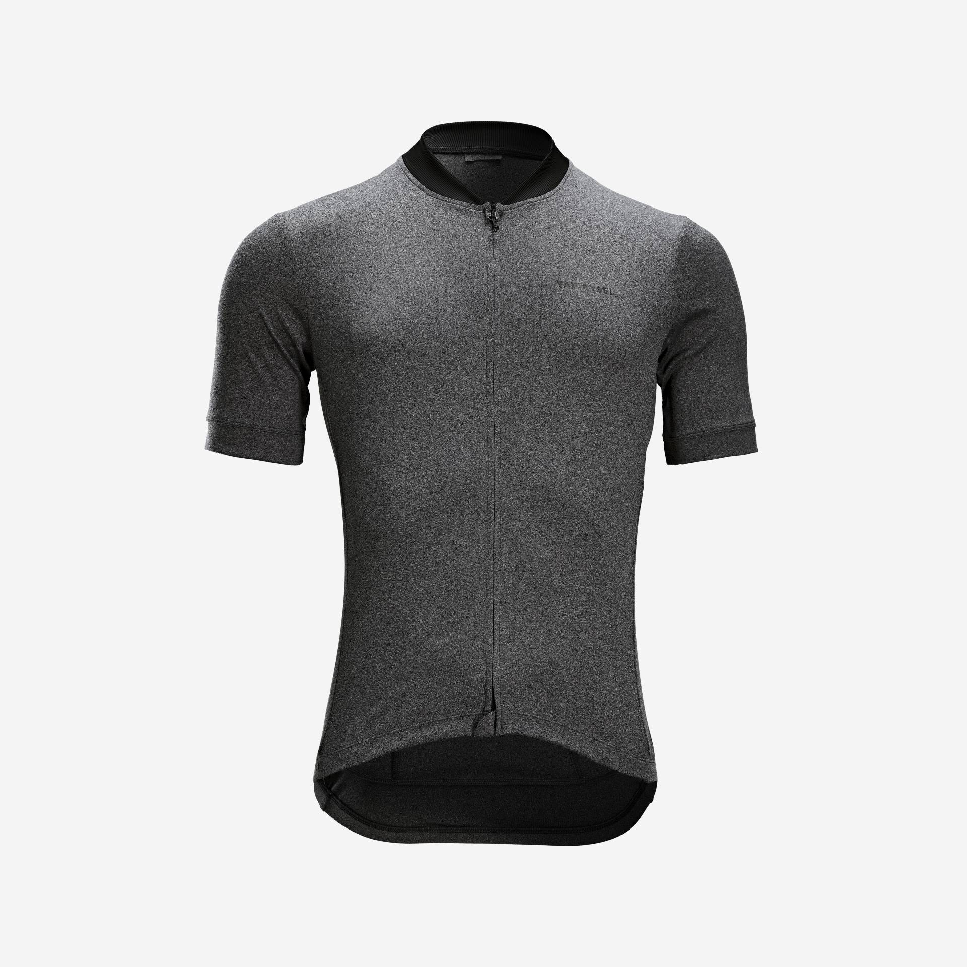 Kurzarmtrikot - Rc100 Herren Gewittergrau XL von VAN RYSEL