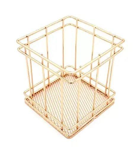 Brush Organizer Square #goldcollection Damen  9.5cm von VANESSAbeauty