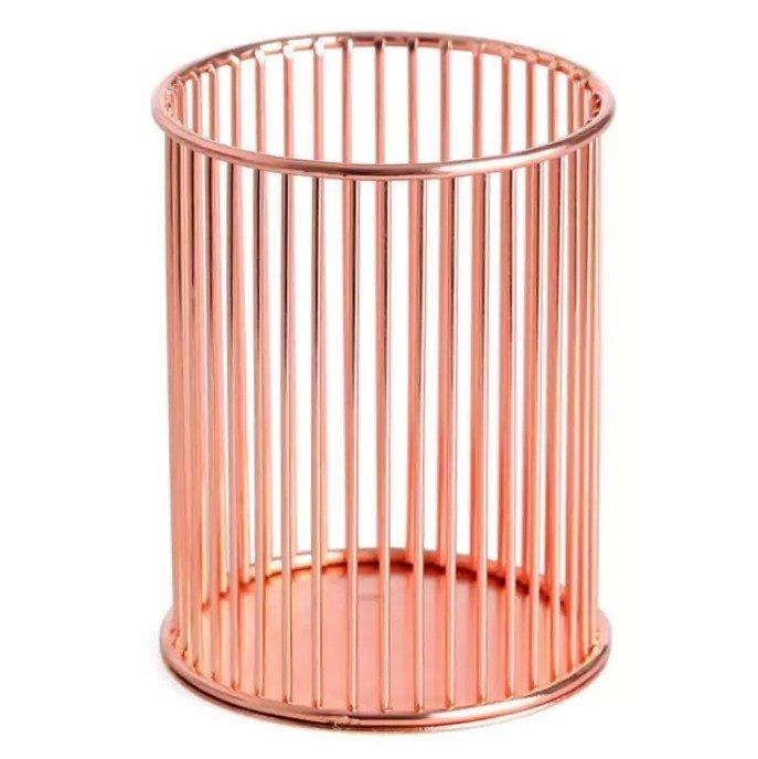 Brush Organizer Stripe #rosegoldcollection Damen  10cm von VANESSAbeauty