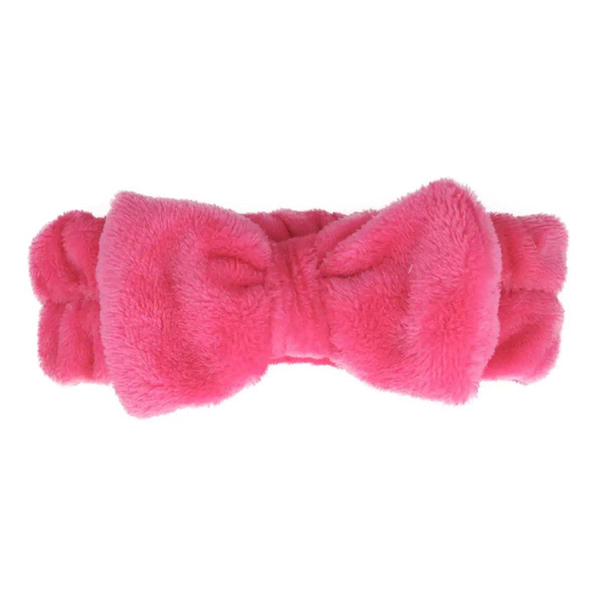 Spa Teddy Plush Headband Hot Pink Damen  ONE SIZE von VANESSAbeauty