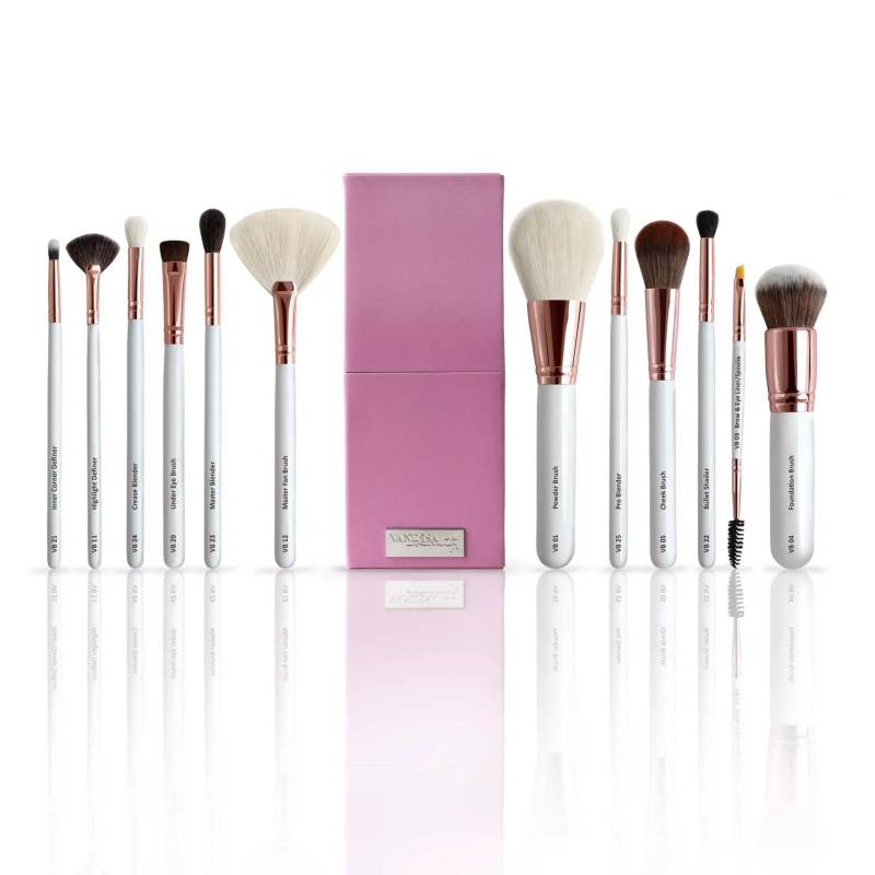 Vanessa Beauty Master Brush Collection (pink Edition) Damen Weiss ONE SIZE von VANESSAbeauty