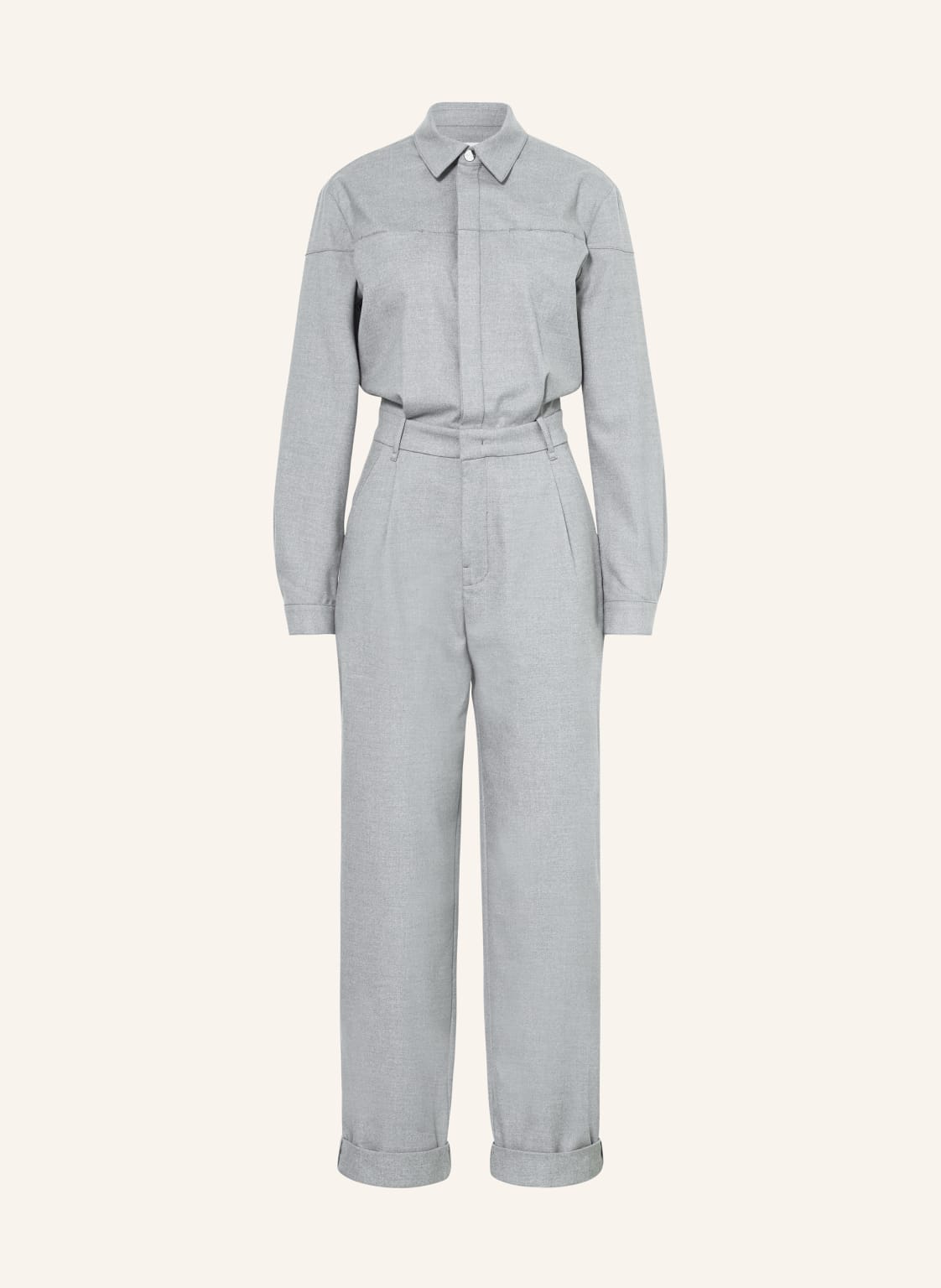 Vanilia Flanell-Jumpsuit grau von VANILIA