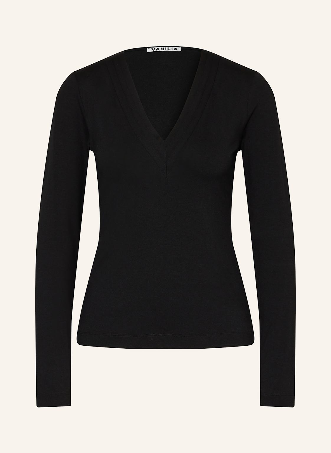 Vanilia Longsleeve schwarz von VANILIA