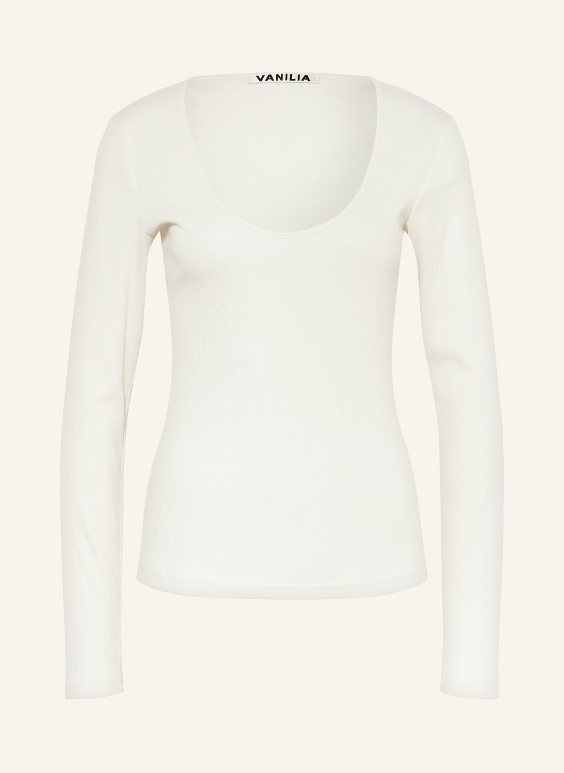 Vanilia Longsleeve weiss von VANILIA