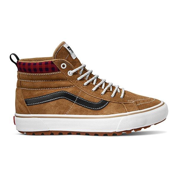 Sneakers, High Top Herren Braun 43 von VANS