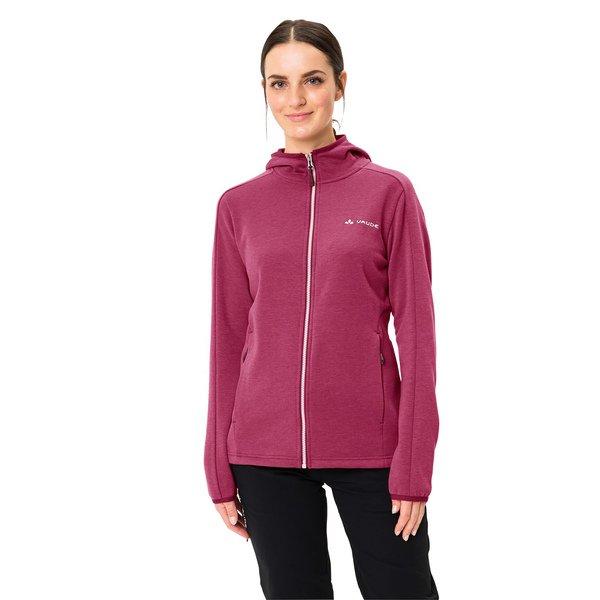 Fleecejacke Mit Kapuze Damen Korall 34 von VAUDE