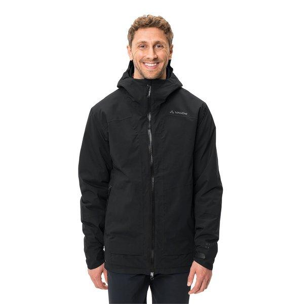 Jacke, Wattiert Mit Kapuze Herren Black L von VAUDE