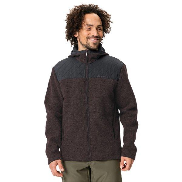 Jacke Mit Reissverschluss Herren Braun M von VAUDE