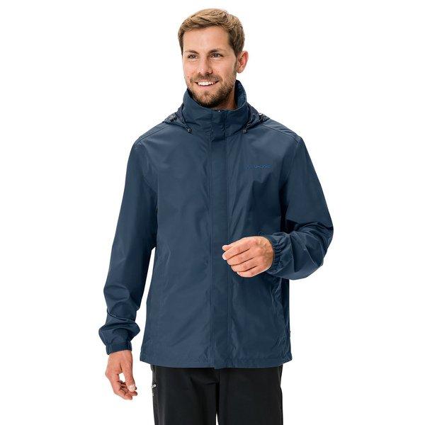 Trekkingjacke Mit Kapuze Herren Dunkelblau S von VAUDE