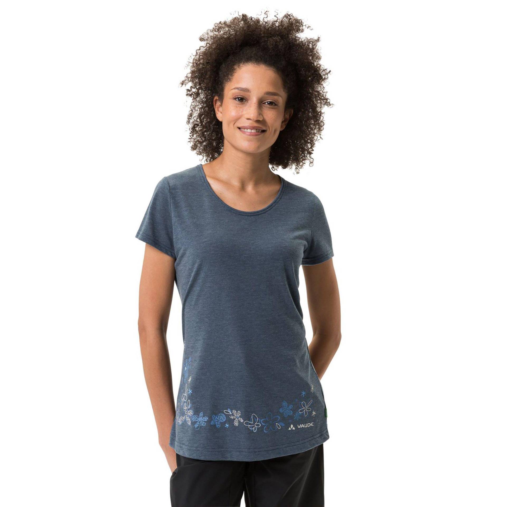 T-shirt Damen Dunkelblau 34 von VAUDE