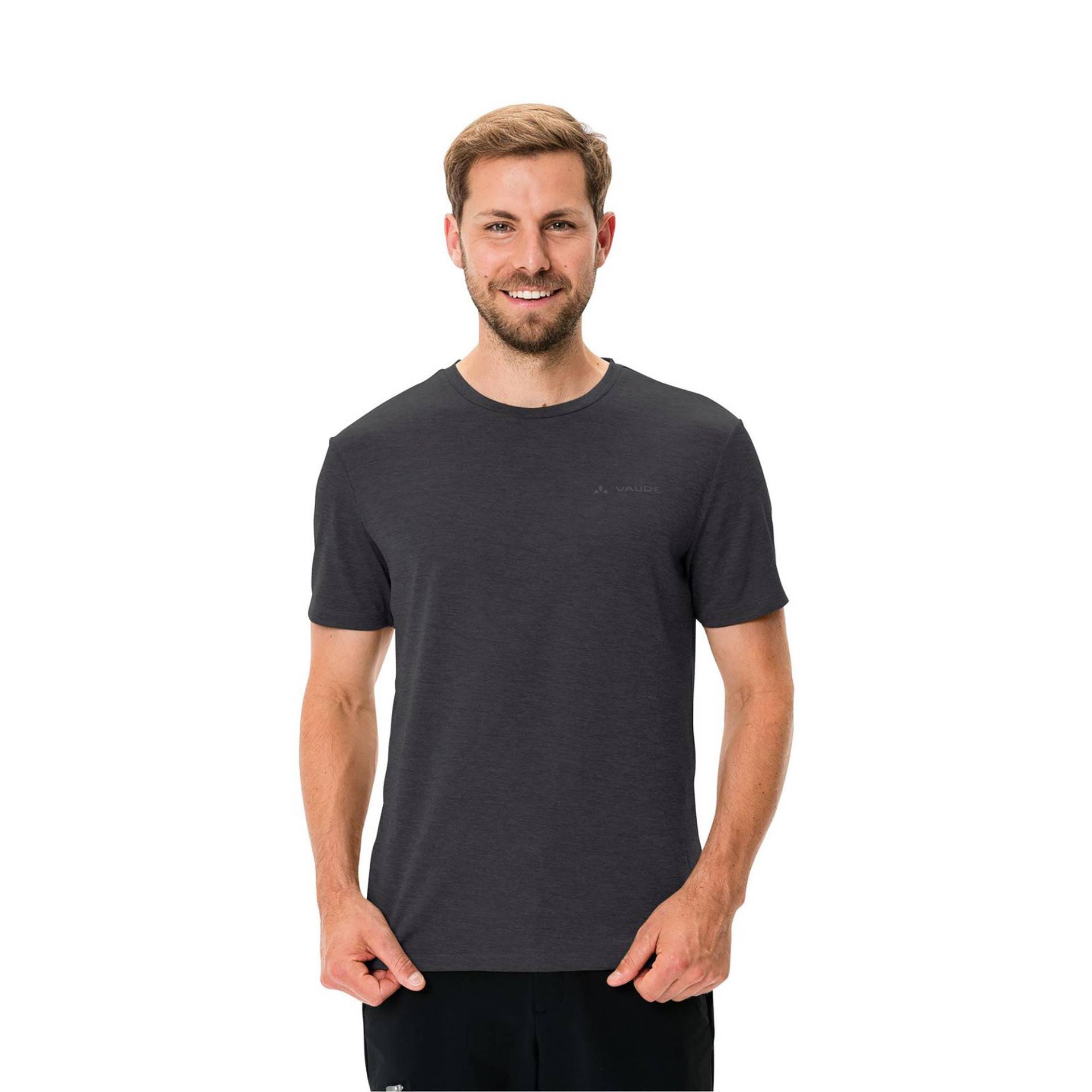 T-shirt Herren Black L von VAUDE