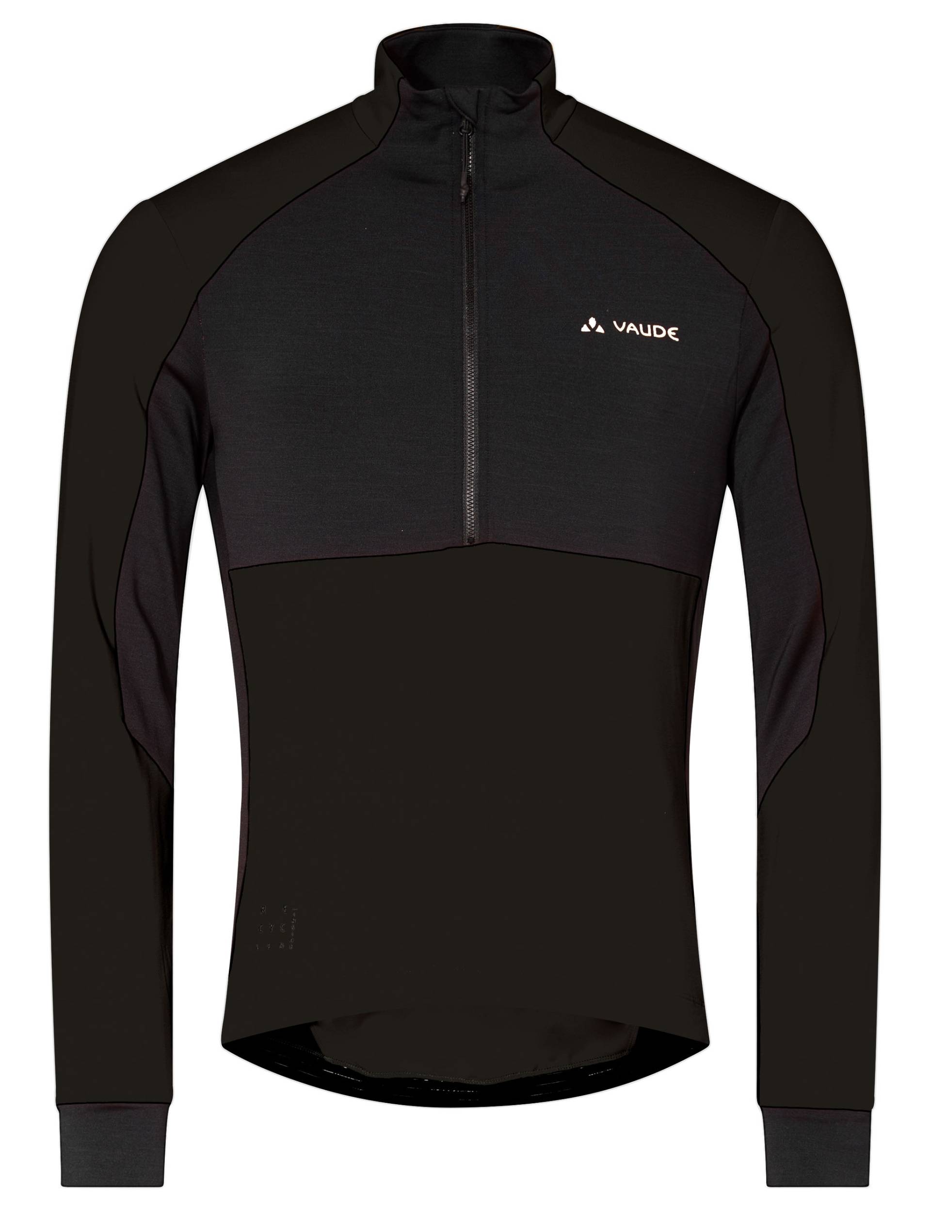 VAUDE Funktionsshirt »Men's Kuro Halfzip LS Tricot«, Fahrradshirt von VAUDE