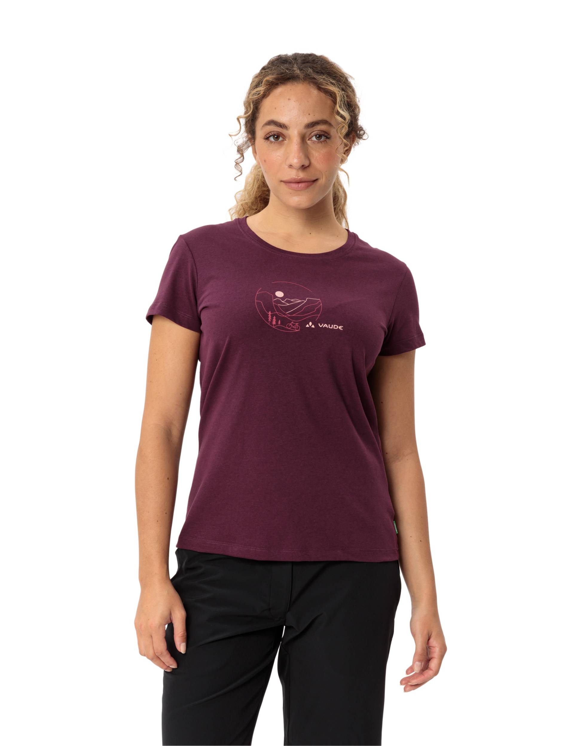 VAUDE Funktionsshirt »WOMEN'S CYCLIST T-SHIRT V«, (1 tlg.), Fahrradshirt von VAUDE