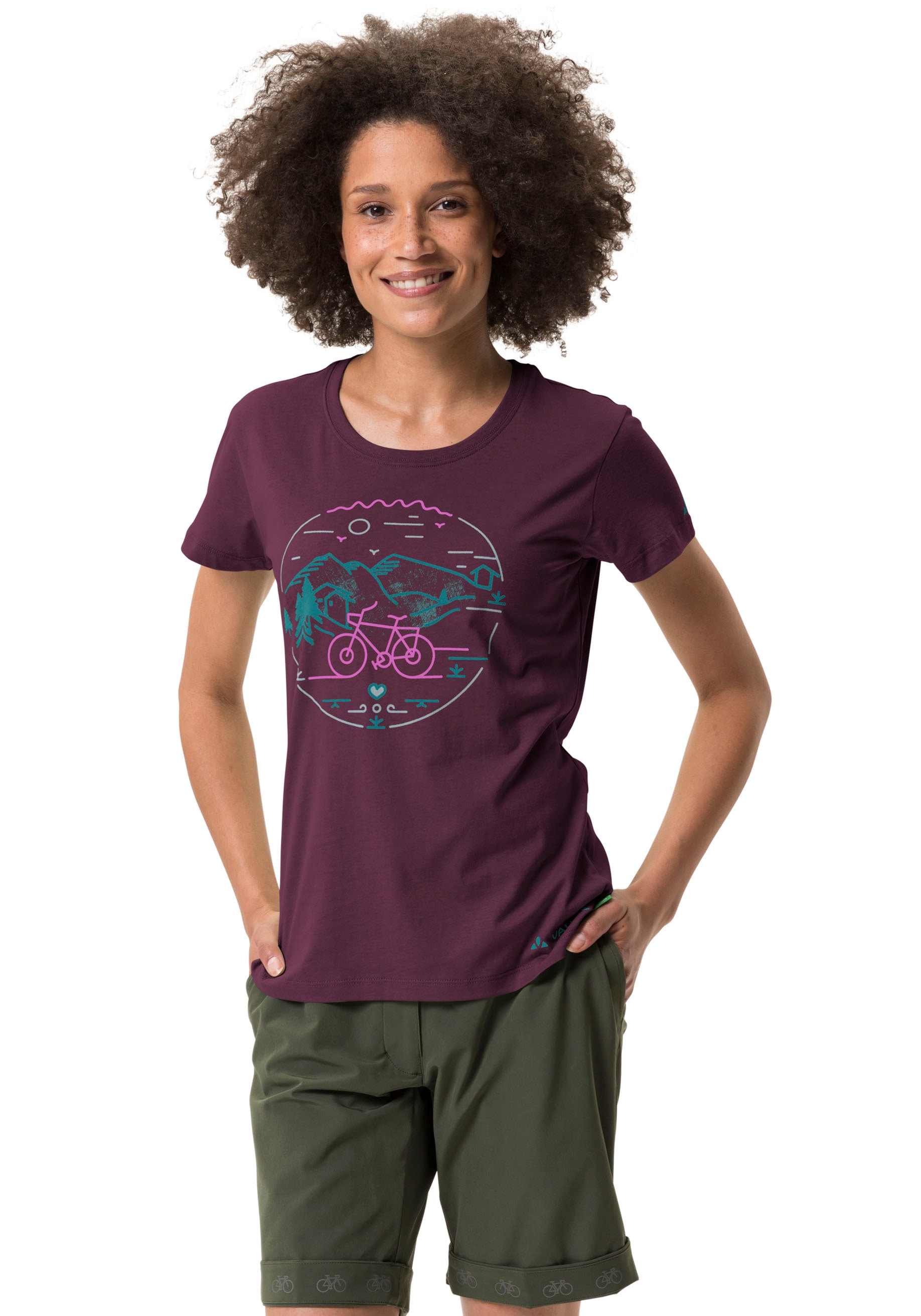 VAUDE Funktionsshirt »WOMEN'S CYCLIST T-SHIRT V« von VAUDE