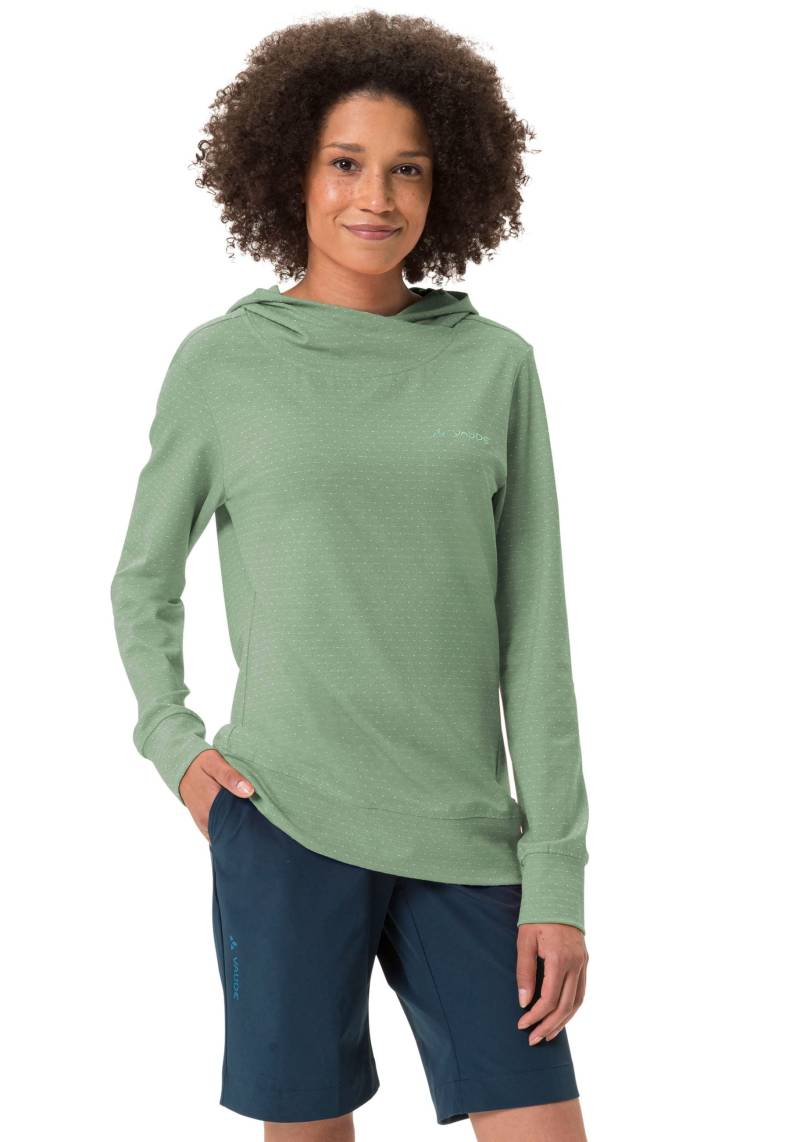 VAUDE Kapuzensweatshirt »WOMEN'S TUENNO PULLOVER«, Logoprägung auf dem Arm von VAUDE