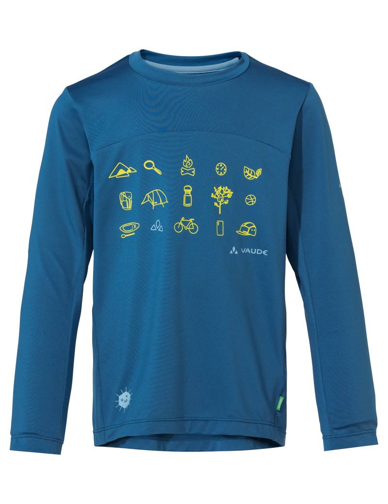 VAUDE Langarmshirt »KIDS SOLARO LS T-SHIRT II«, mit kontrastfarbenen Aufdruck von VAUDE