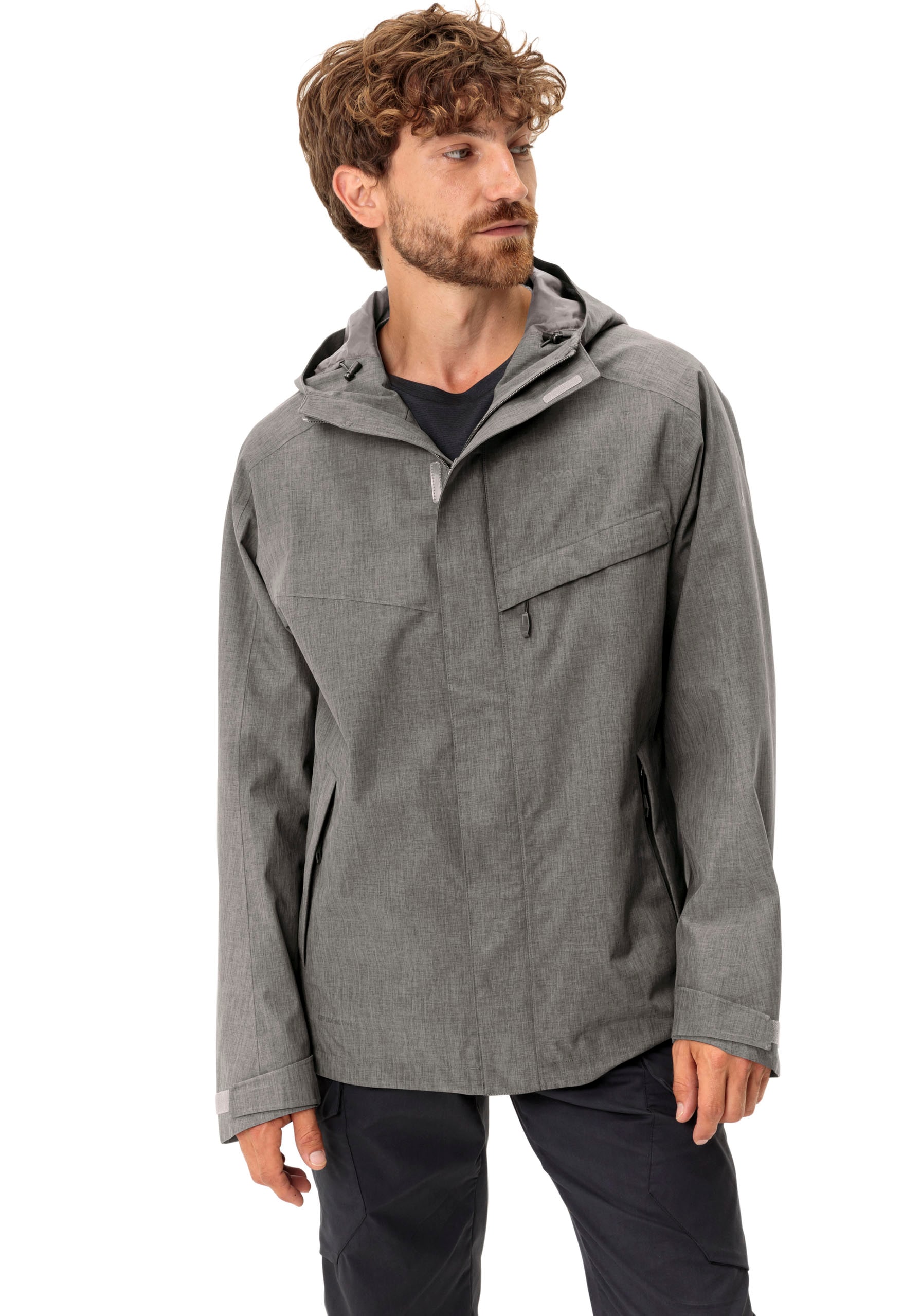 VAUDE Outdoorjacke »MEN'S ROSEMOOR JACKET II«, (1 St.), mit Kapuze von VAUDE