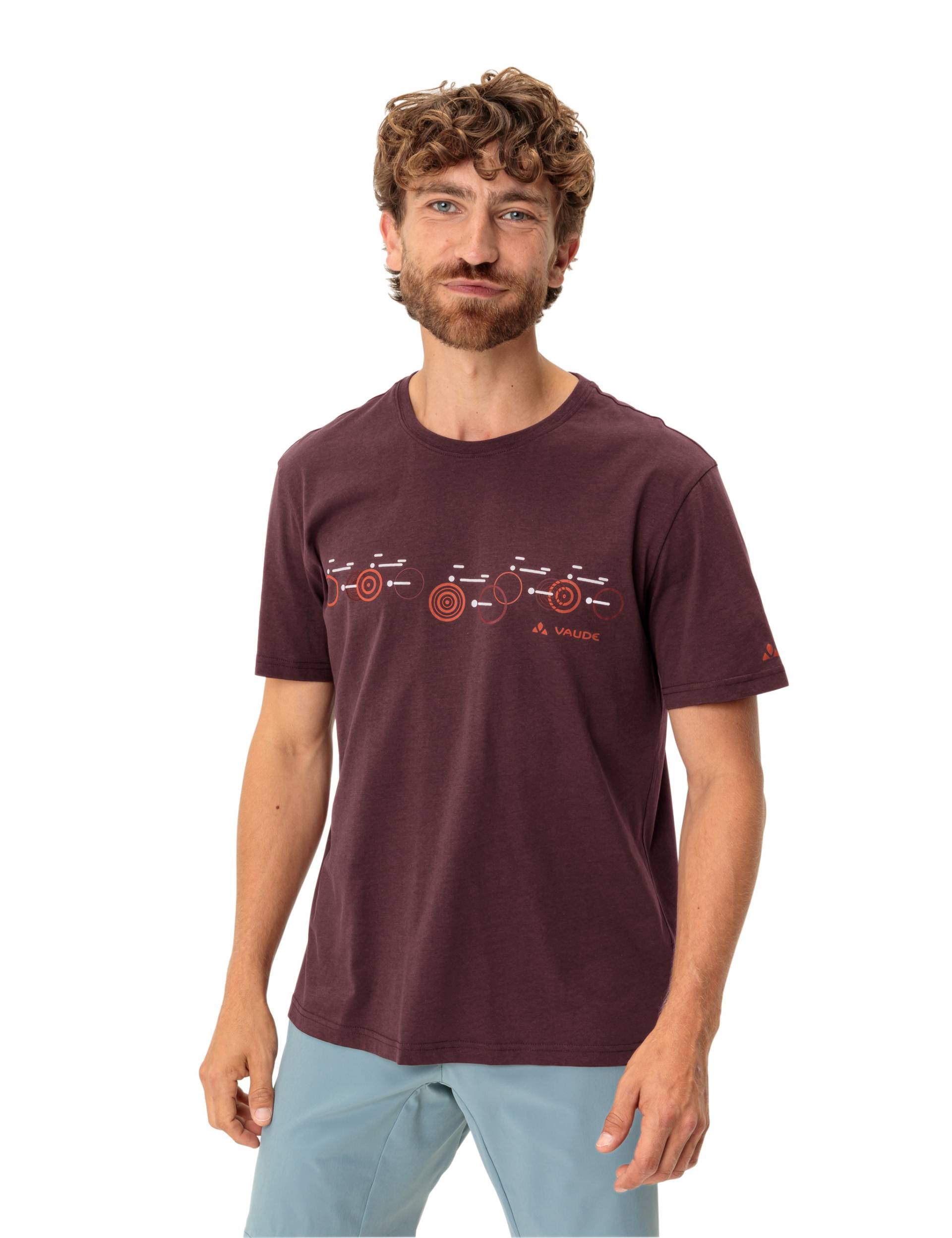 VAUDE T-Shirt, mit Fahrradprint von VAUDE