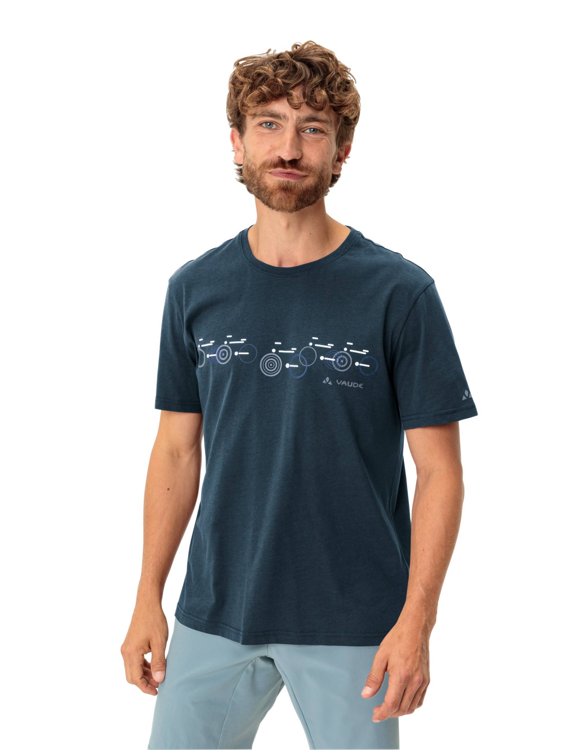 VAUDE T-Shirt, mit Fahrradprint von VAUDE