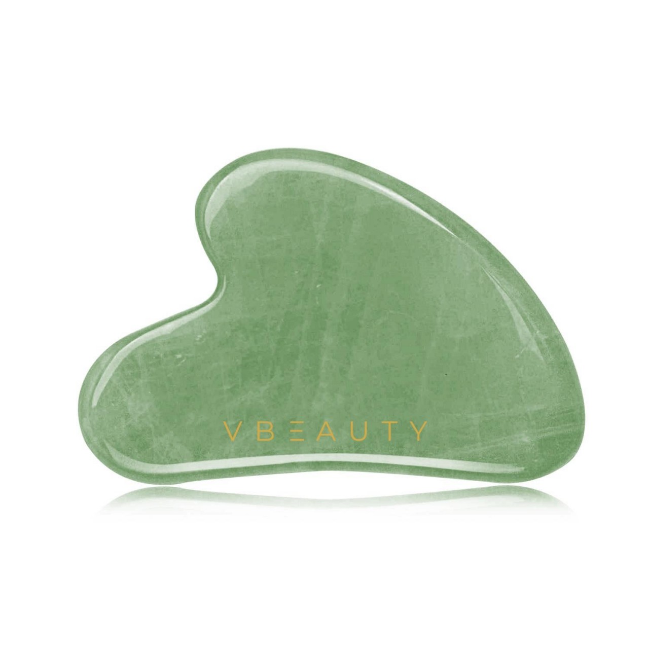 VBEAUTY Tools - Gua Sha Massagestein Jade von VBEAUTY