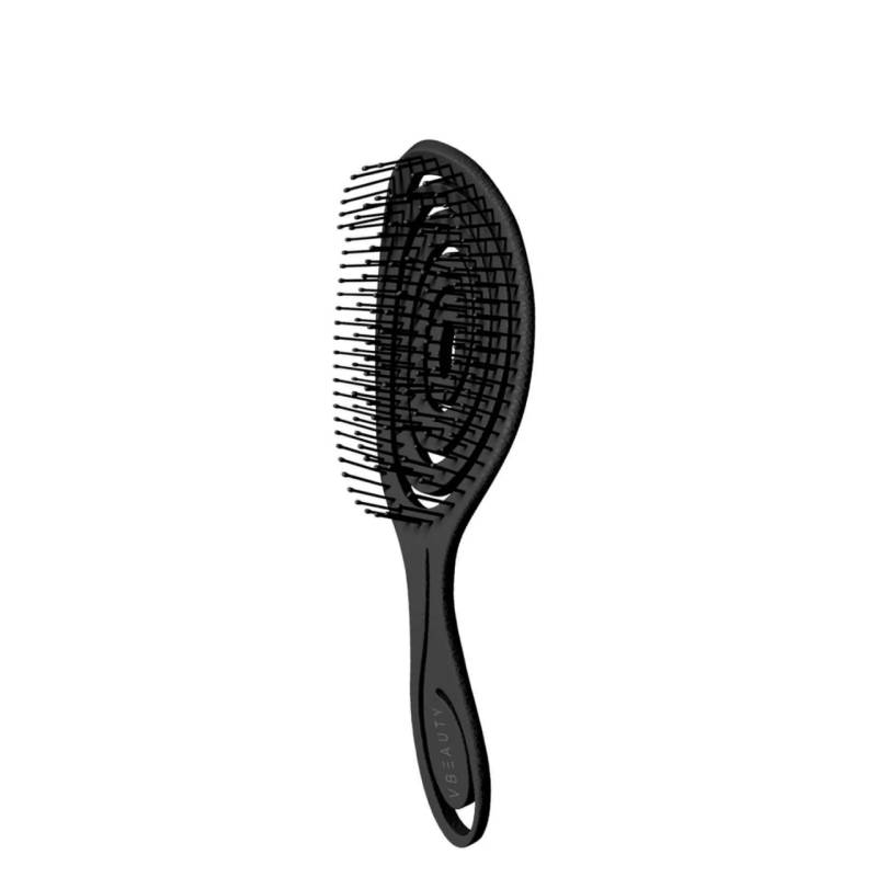 VBEAUTY Hair - BIO Detangler Straw Brush Travel Size Black von VBEAUTY