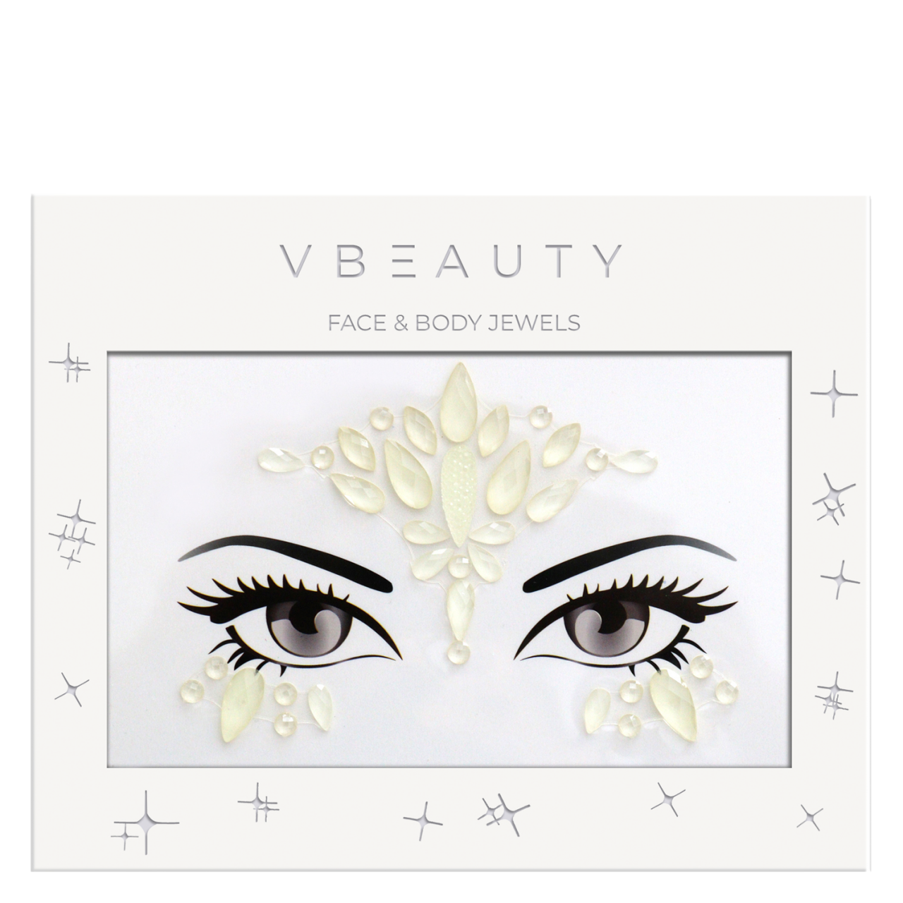 VBEAUTY Make Up - Face Jewel Fifty shades of glitter (Glow in the dark) von VBEAUTY