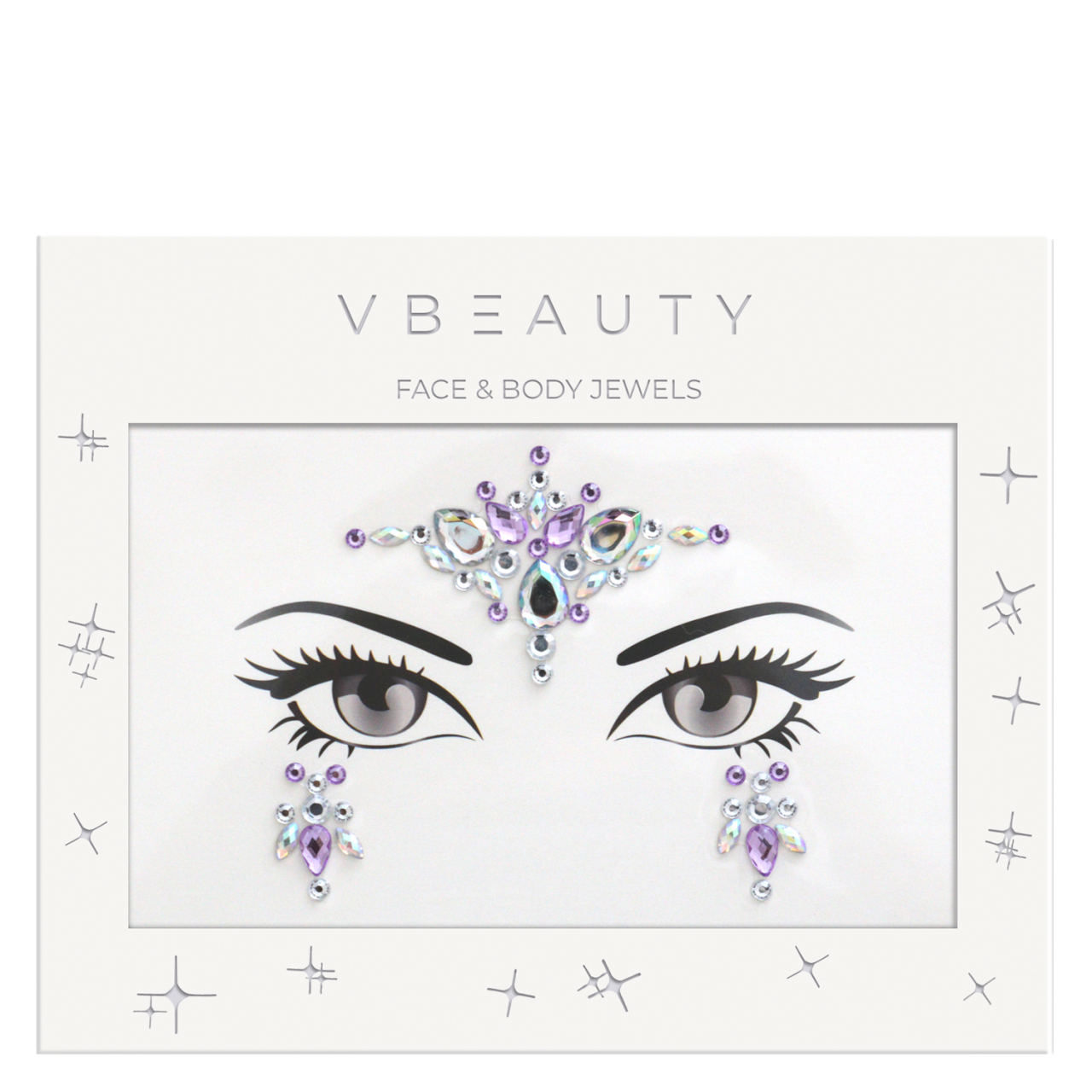 VBEAUTY Make Up - Face Jewel Rebel Beauty von VBEAUTY