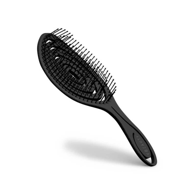 Vbeauty Detangle Straw Brush - The Black Damen Schwarz ONE SIZE von VBEAUTY